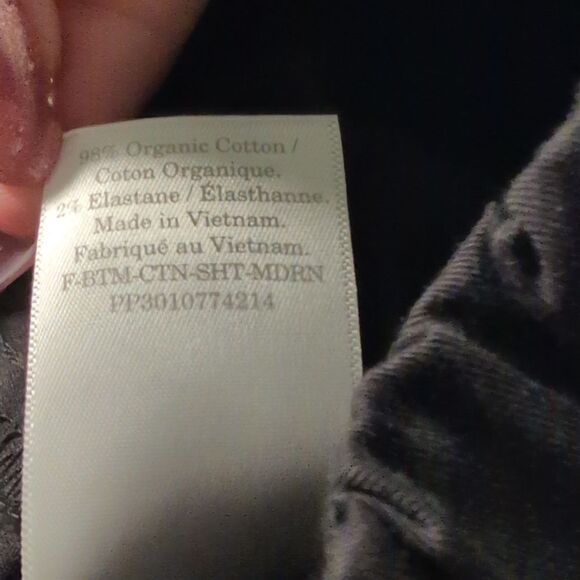 Everlane The Easy Short Black Organic Cotton Size 0 - Picture 6 of 14